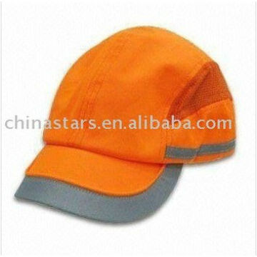 Laranja EN471 segurança baseball cap